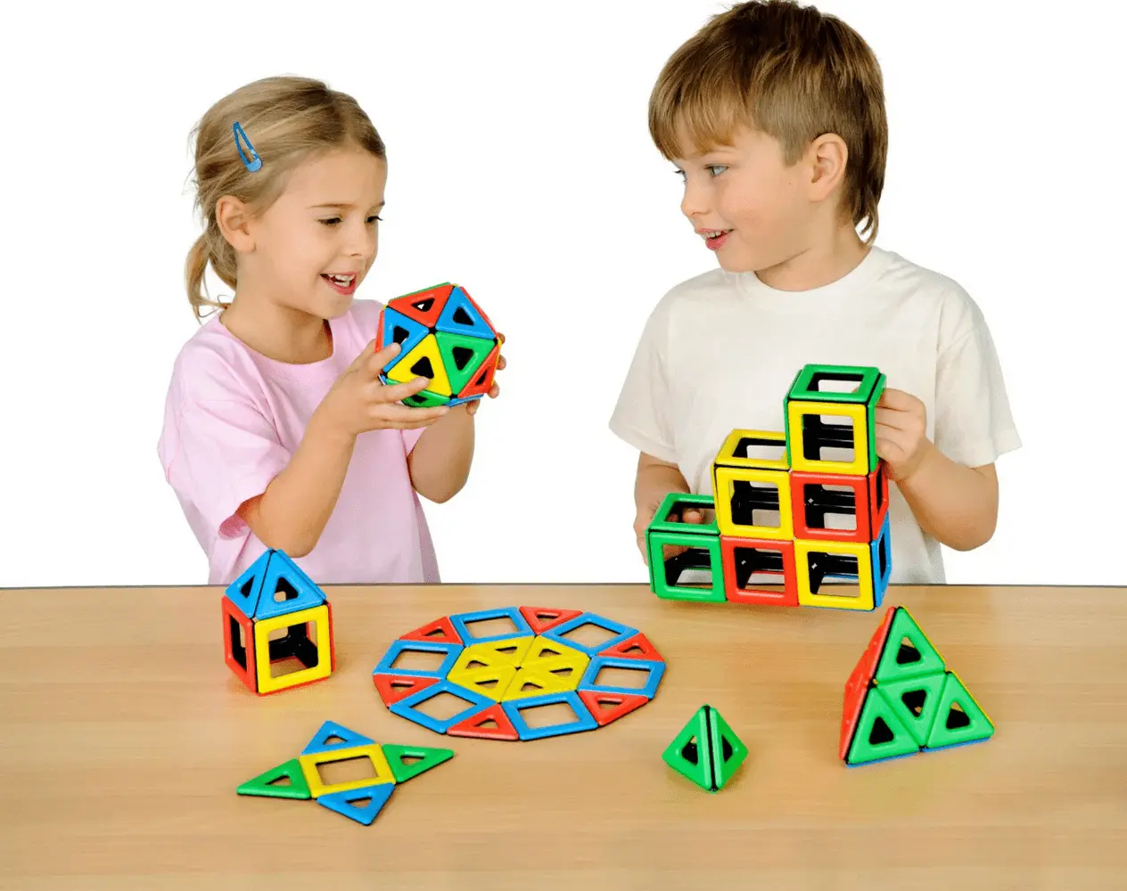 MAG Polydron Großes Set 144 Teile – Bild 4