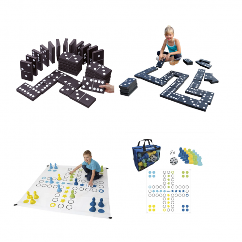 XXL-Domino und XXL-Ludo Set mieten