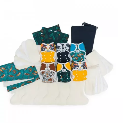 AI2 DUO großes Stoffwindelset Druckknöpfe mieten