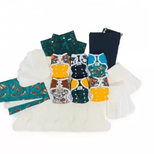 AI2 DUO großes Stoffwindelset Druckknöpfe mieten